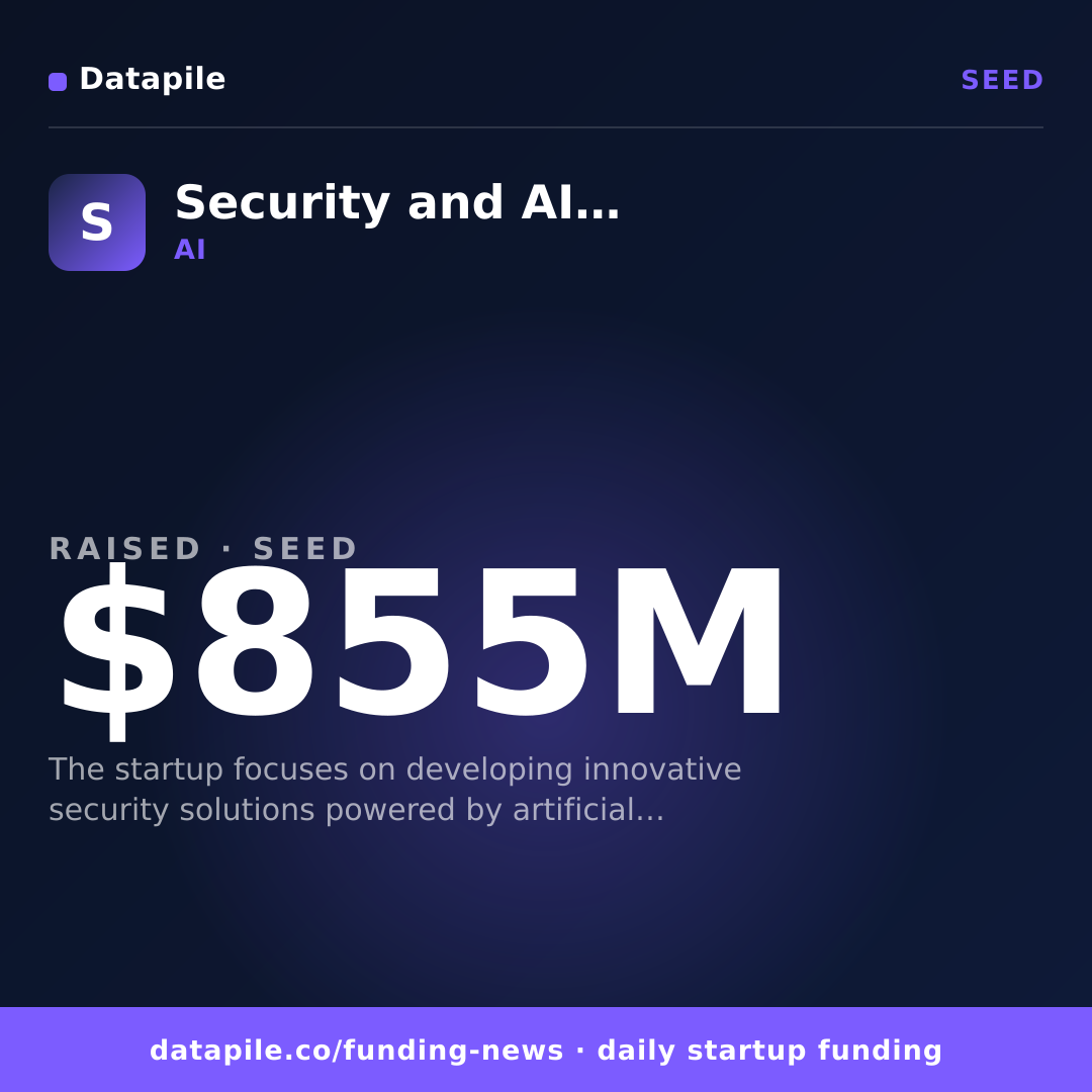 Security and AI Startup social card