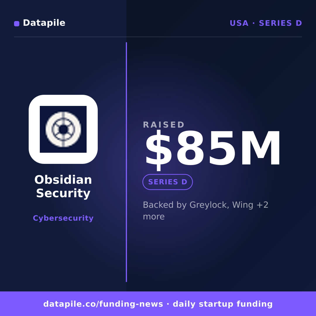 Obsidian Security social card