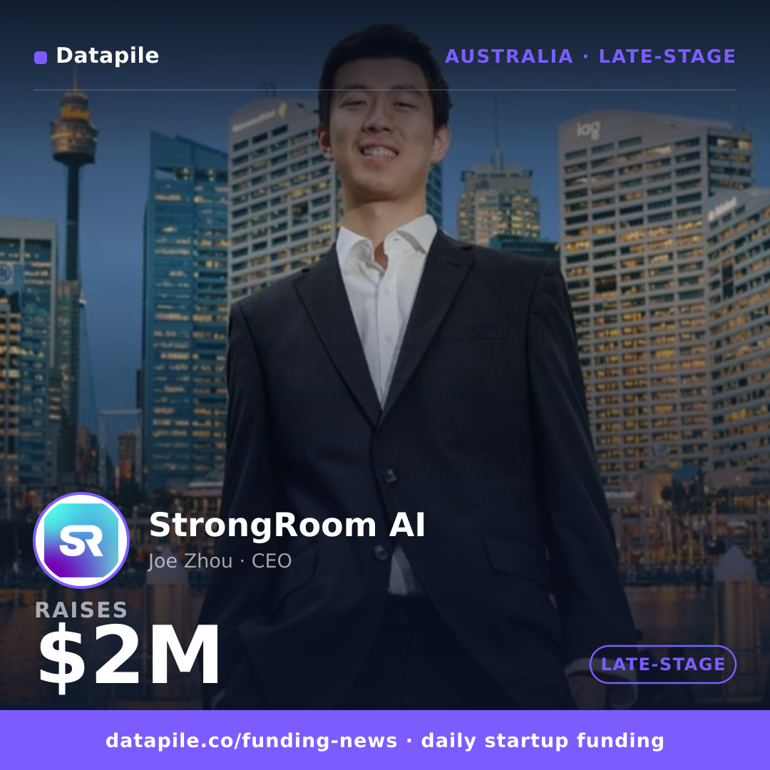 StrongRoom AI social card