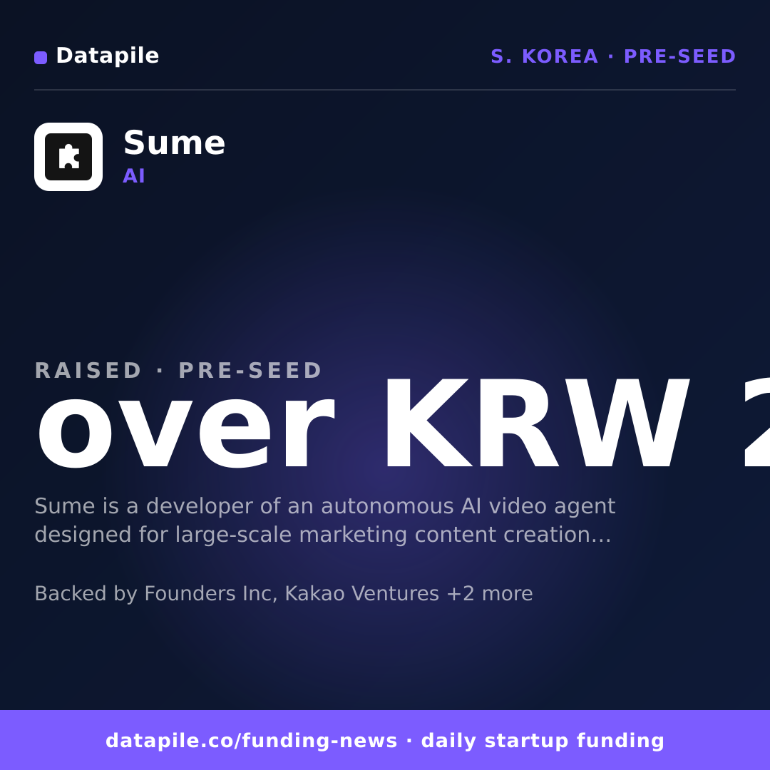 Sume social card