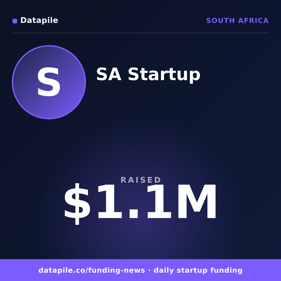 SA Startup social card
