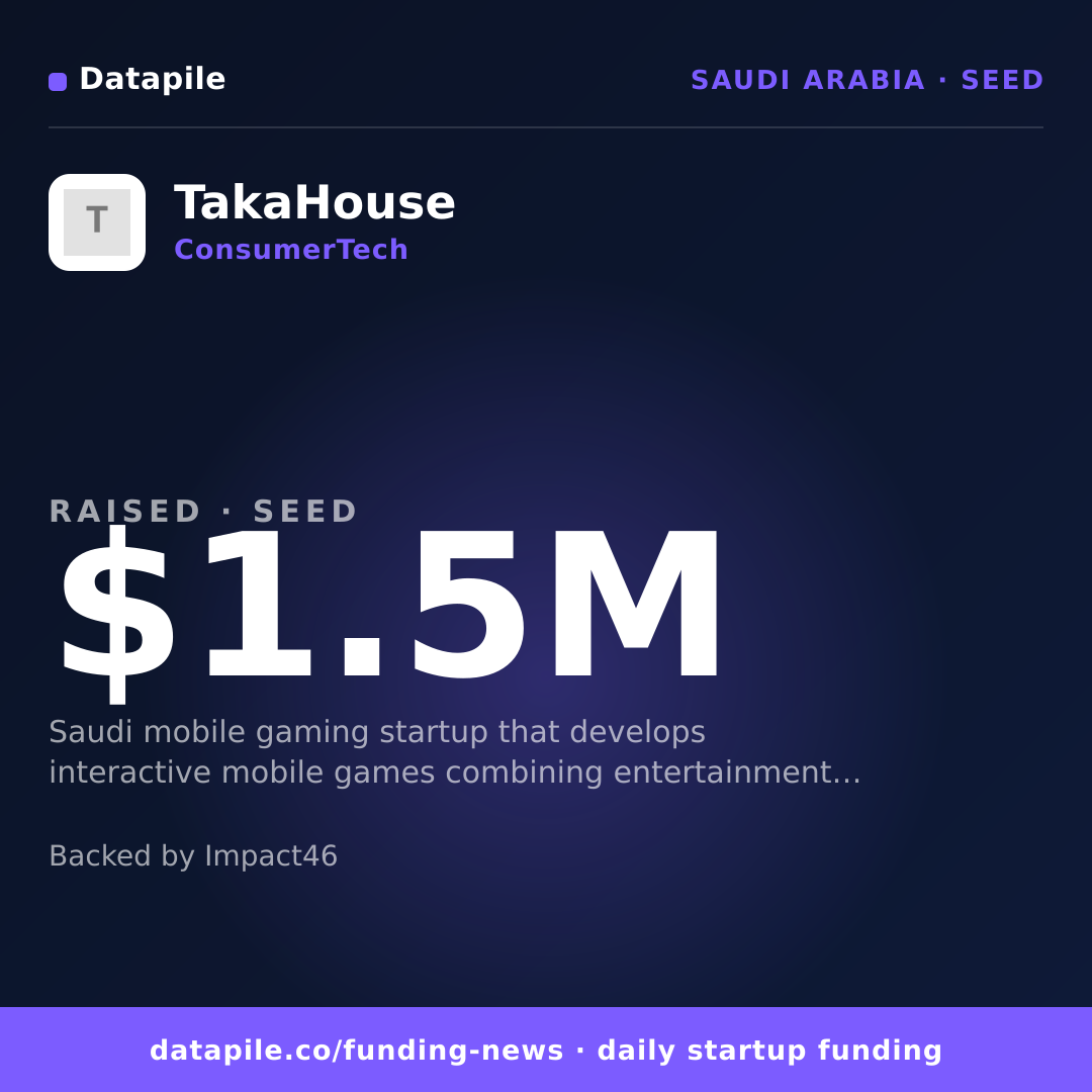 TakaHouse social card