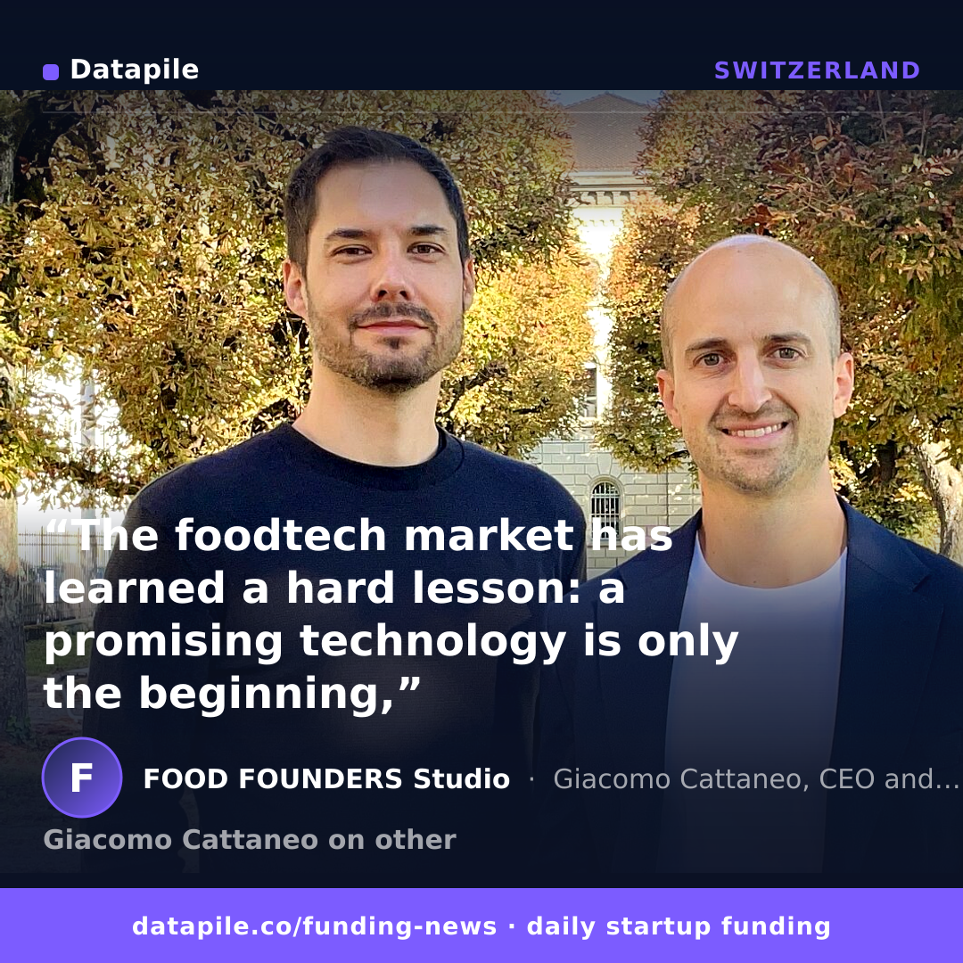 FOOD FOUNDERS Studio social card