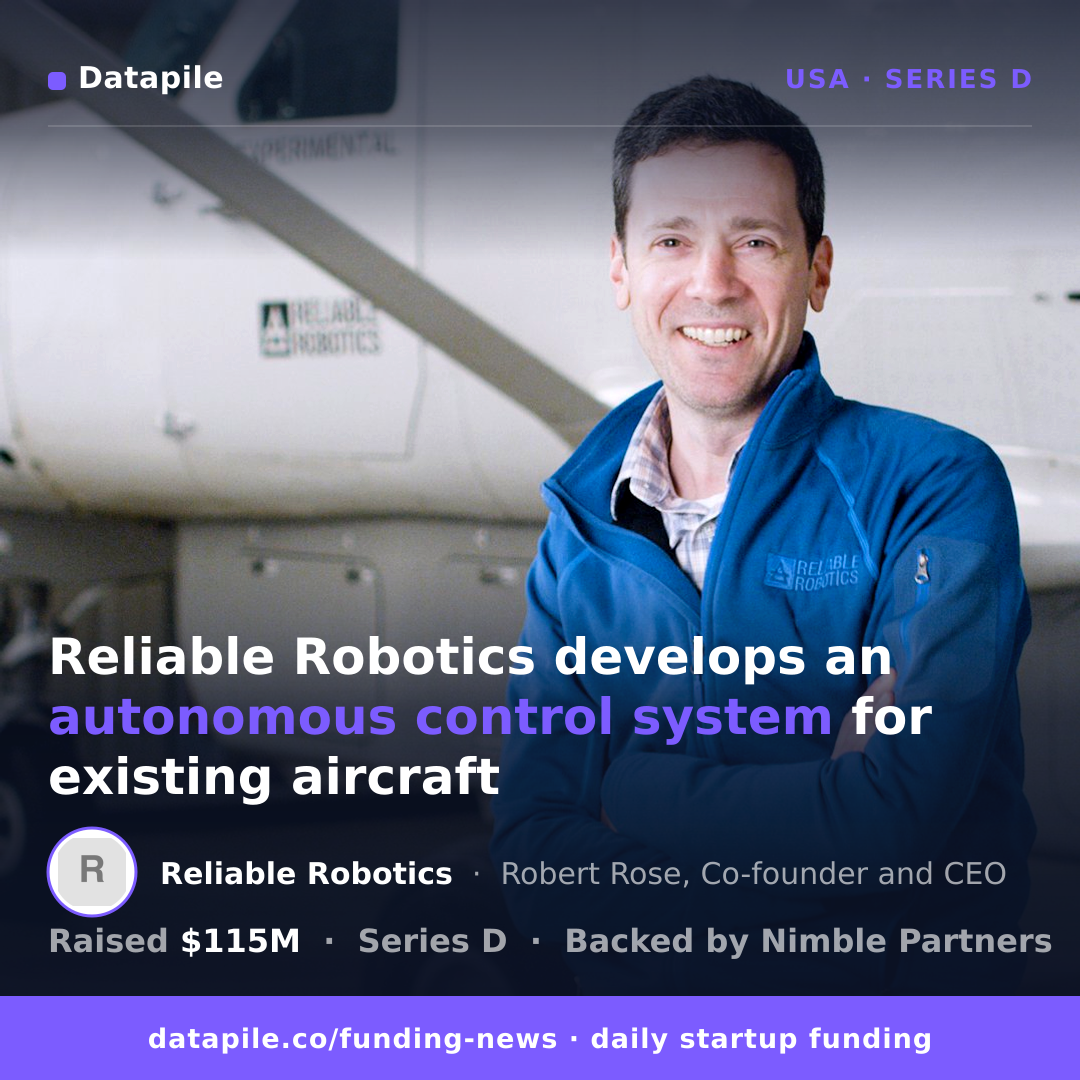 Reliable Robotics social card