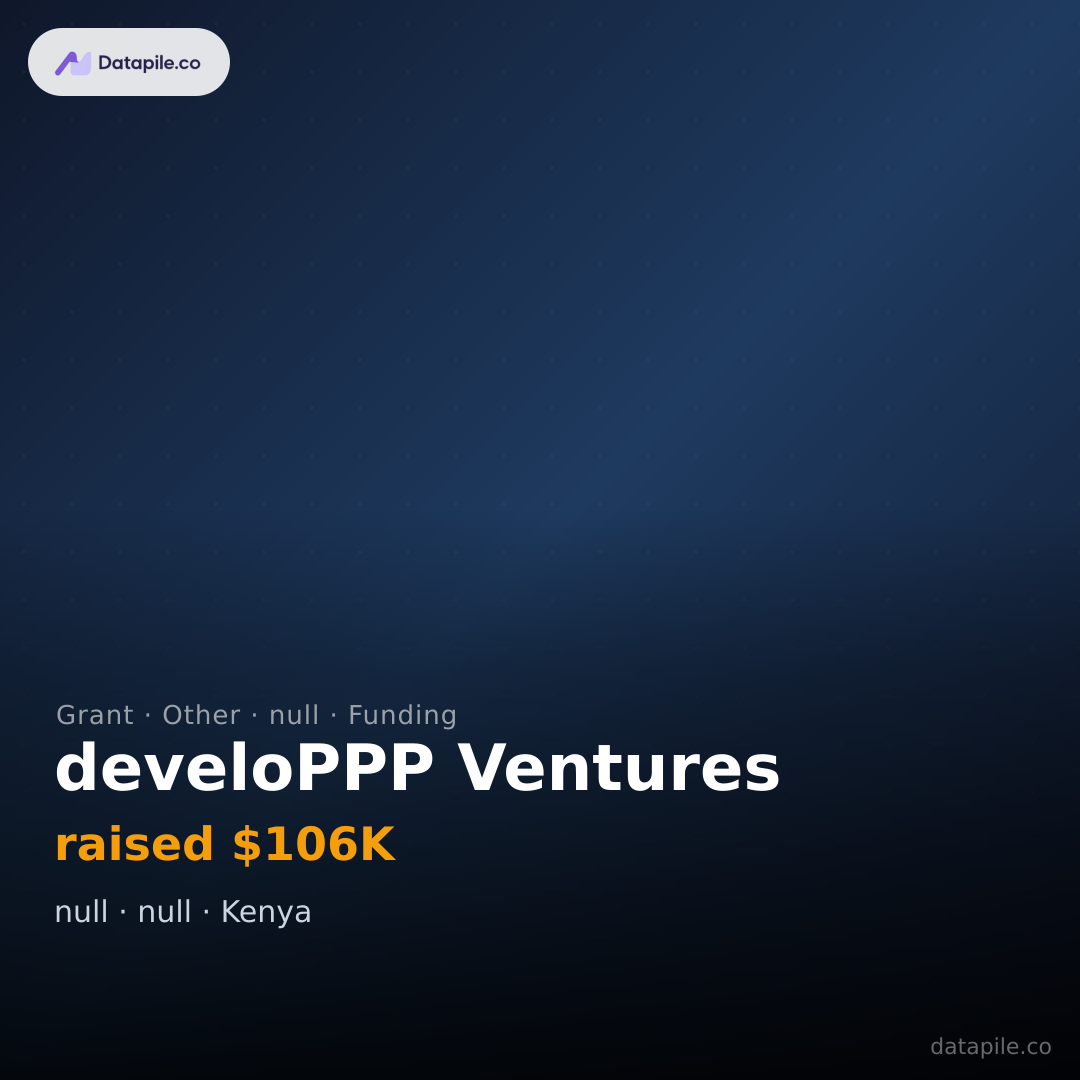 develoPPP Ventures social card