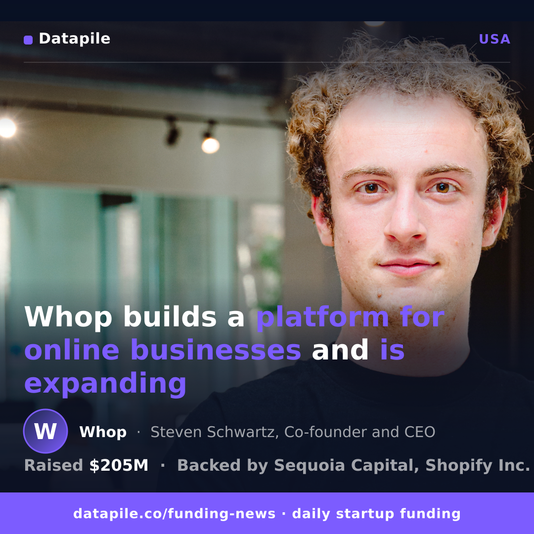 Whop social card