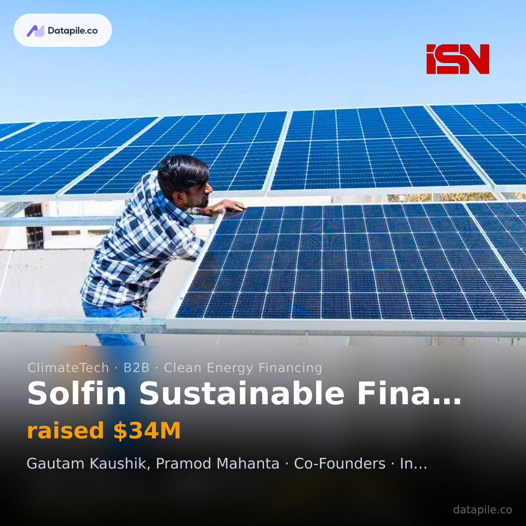 Solfin Sustainable Finance social card