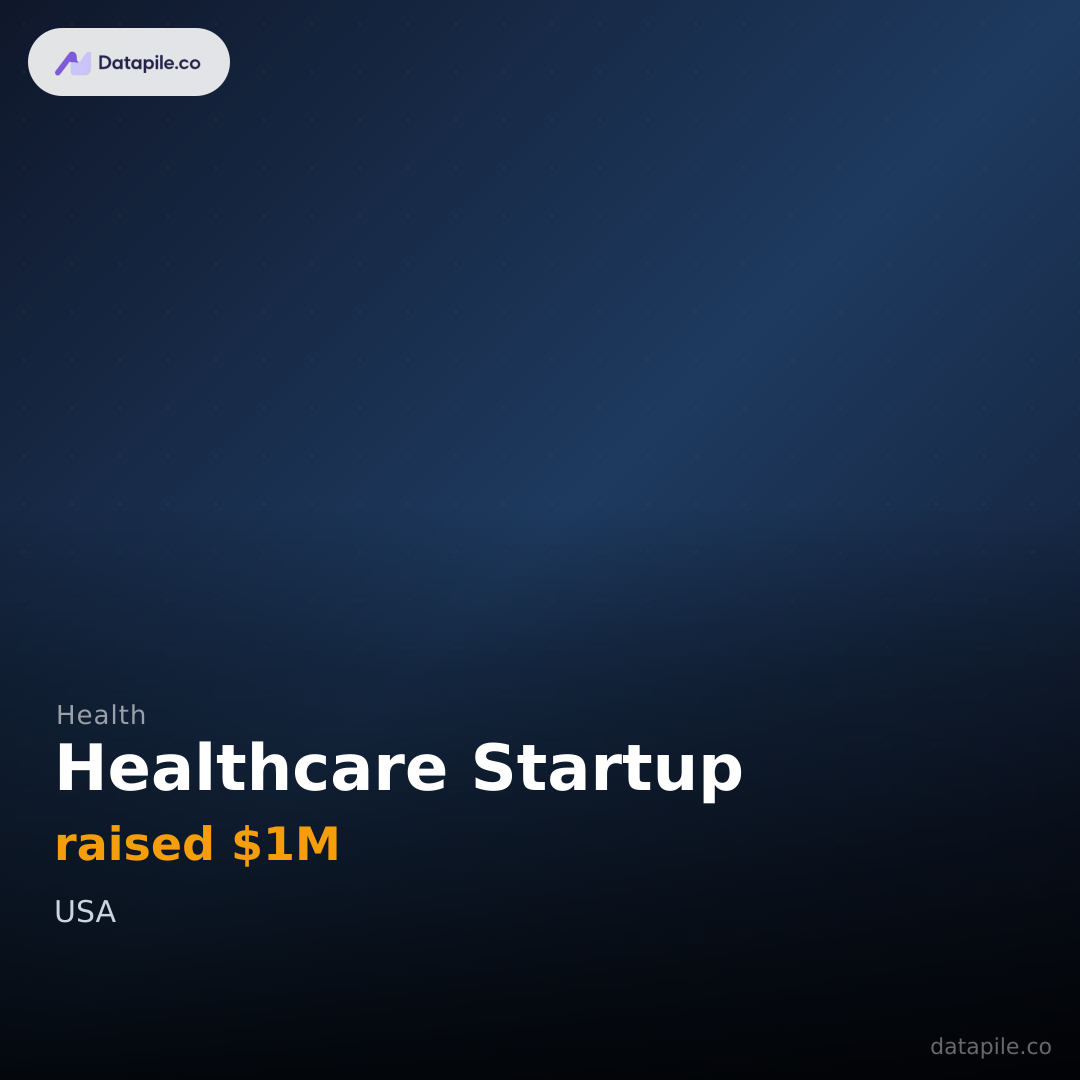 Healthcare Startup social card