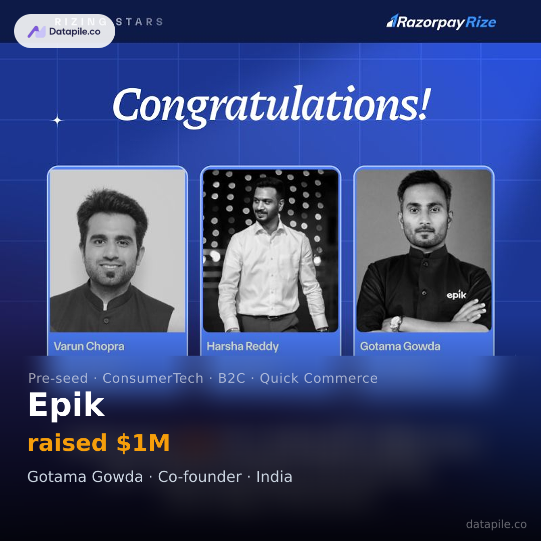 Epik social card