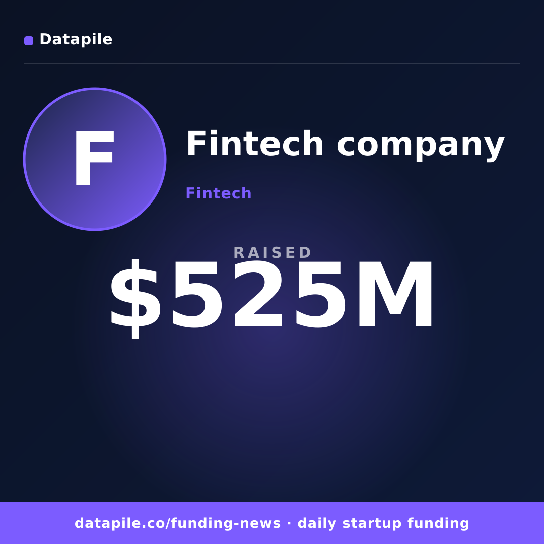 Fintech company social card