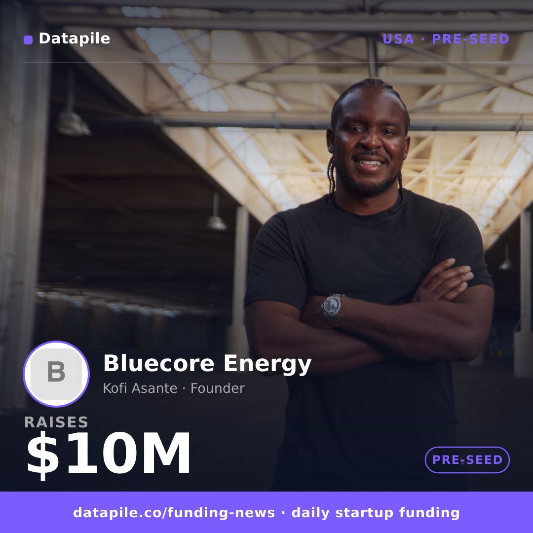 Bluecore Energy social card